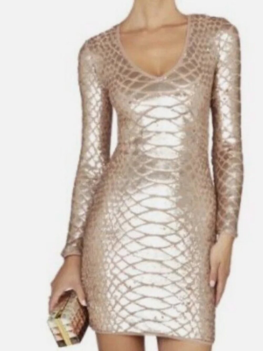 BCBGMaxAzria sequin dress